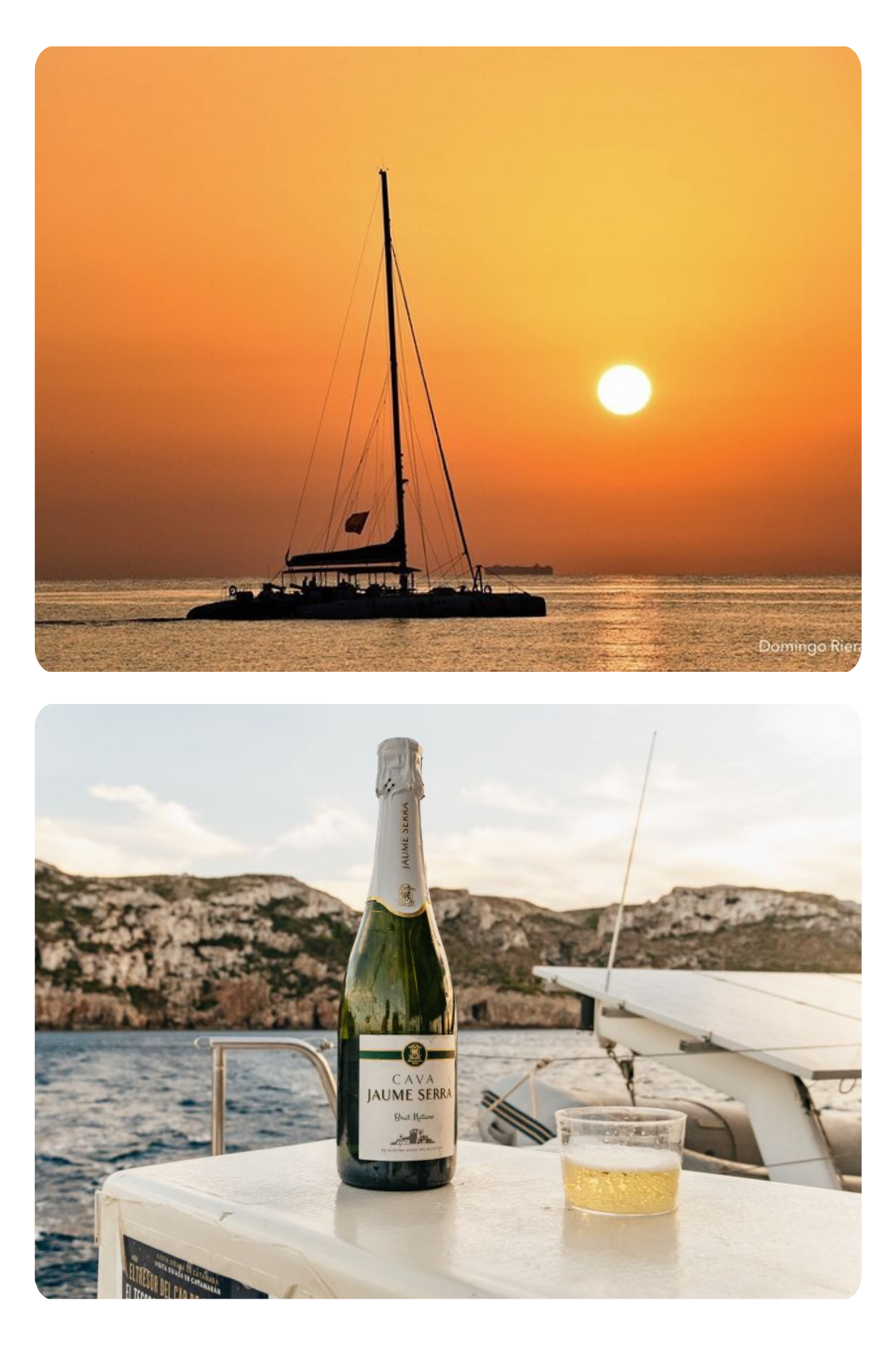 Cava at Catamaran Excursion