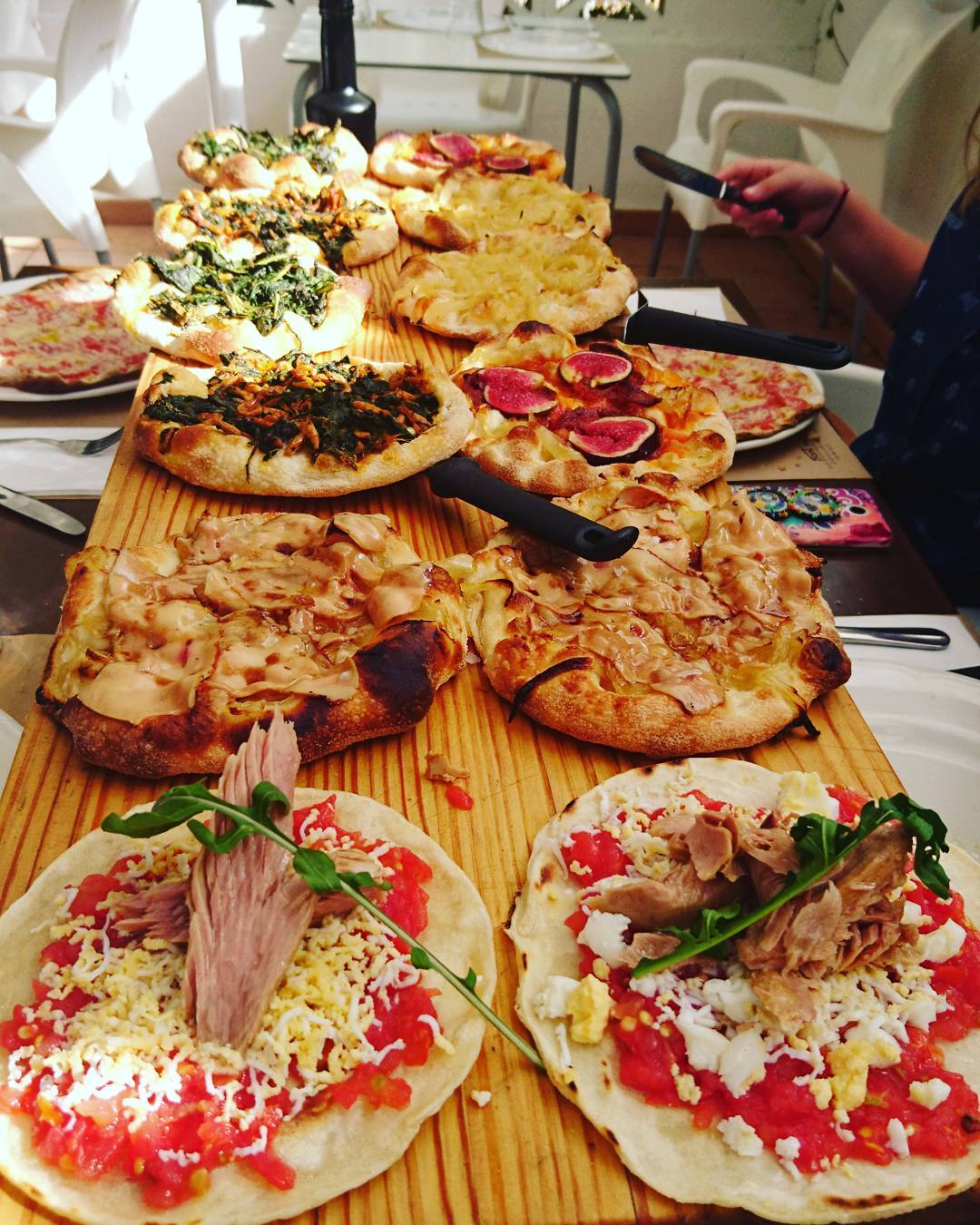 Cocas at Restaurant Pont Sec