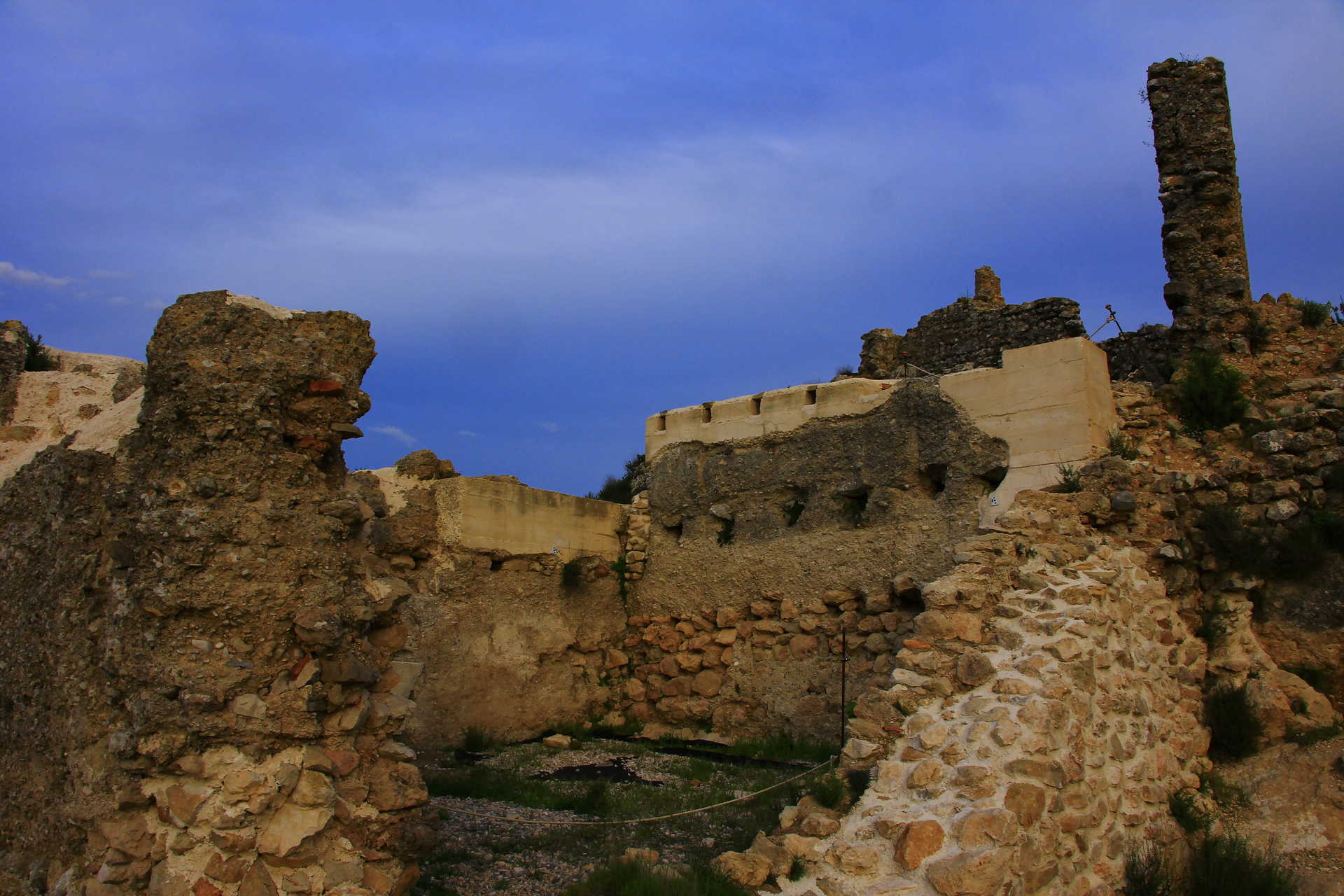 Historic stone ruins near Orba in the Marina Alta region