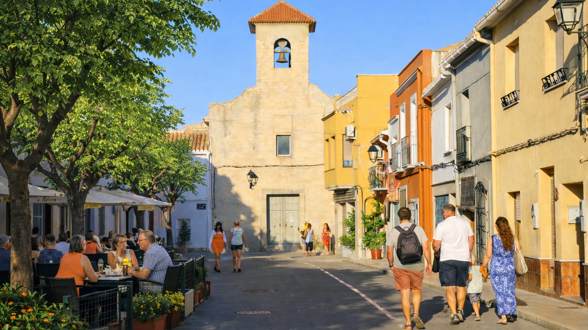 Local village life in Els Poblets near Dénia