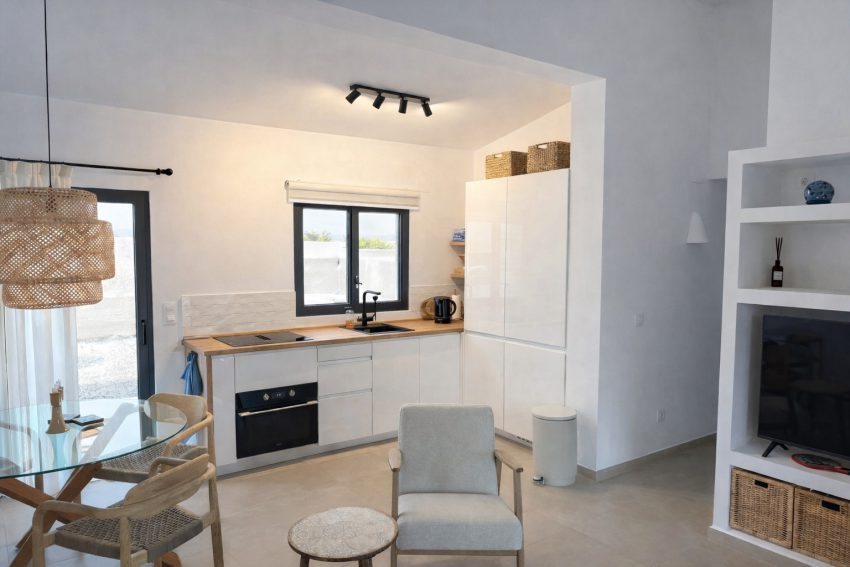 Kitchen in a holiday villa in Els Poblets, Costa Blanca